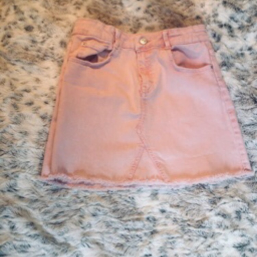 Zara pink skirt